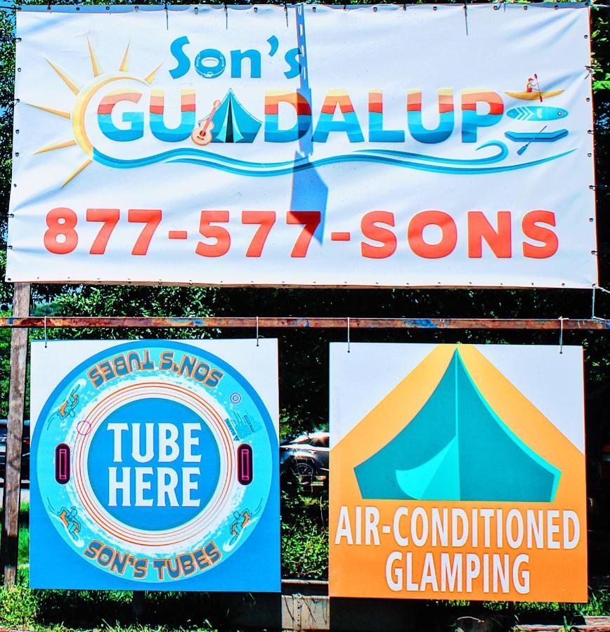 Son'S Guadalupe Glamping Tents - Adorable Riverside Glamping Tents Perfect A Family Getaway! New Braunfels Exterior foto